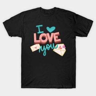 I love you design T-Shirt